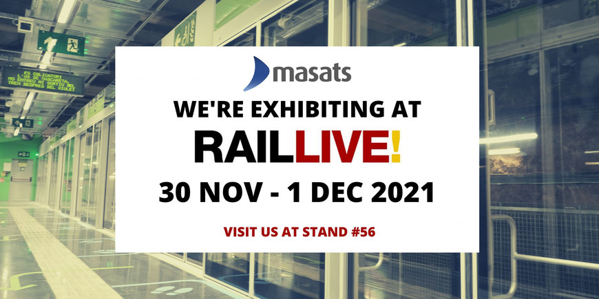 MASATS TO PRESENT THE NEW RF3+ CONTACTLESS RAMP AT RAIL LIVE